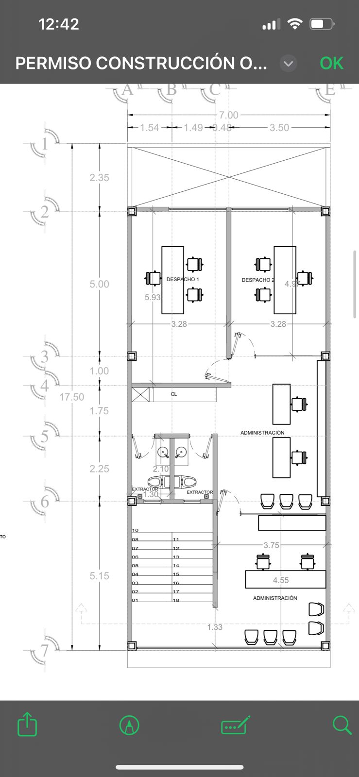 Edificio La Alameda - Oficinas por piso